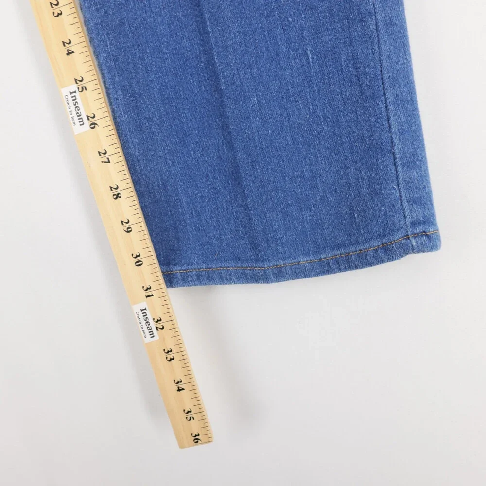 Vintage Levis Action Jeans Mens 36x31 Blue Stretch Straight Leg Made in USA